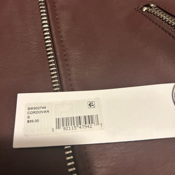 NWT Steve Madden faux leather jacket - Picture 8 of 8